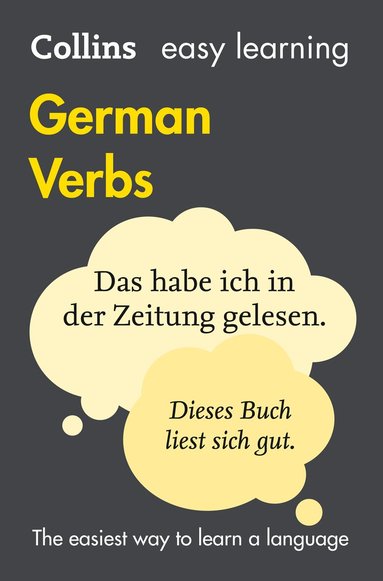 Collins Dictionaries - Easy Learning German Verbs, Häftad