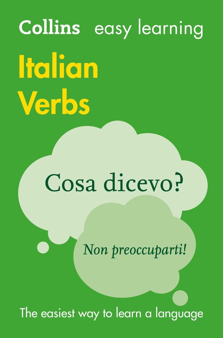Collins Dictionaries - Easy Learning Italian Verbs, Häftad