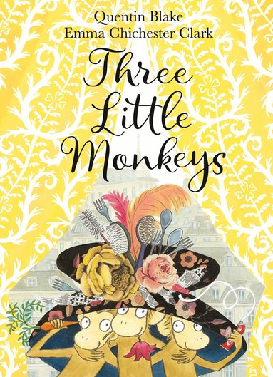 Quentin Blake - Three Little Monkeys, Häftad