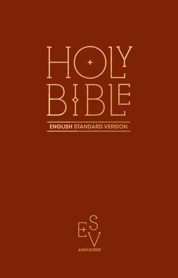 TBD - Holy Bible: English Standard Version (ESV) Anglicised Pew Bible (Burgundy Colour), Inbunden