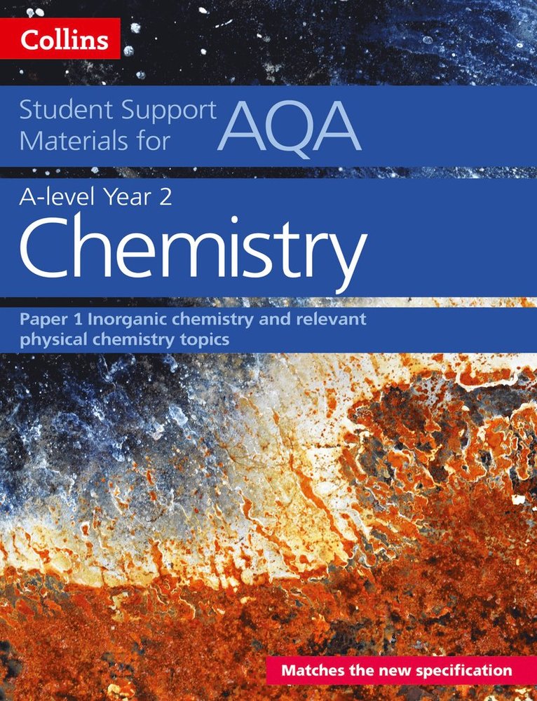 AQA A Level Chemistry Year 2 Paper 1 1