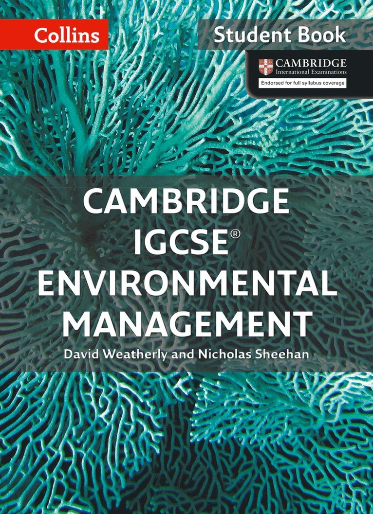 Cambridge IGCSE Environmental Management Student's Book 1