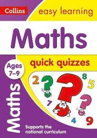 bokomslag Maths Quick Quizzes Ages 7-9