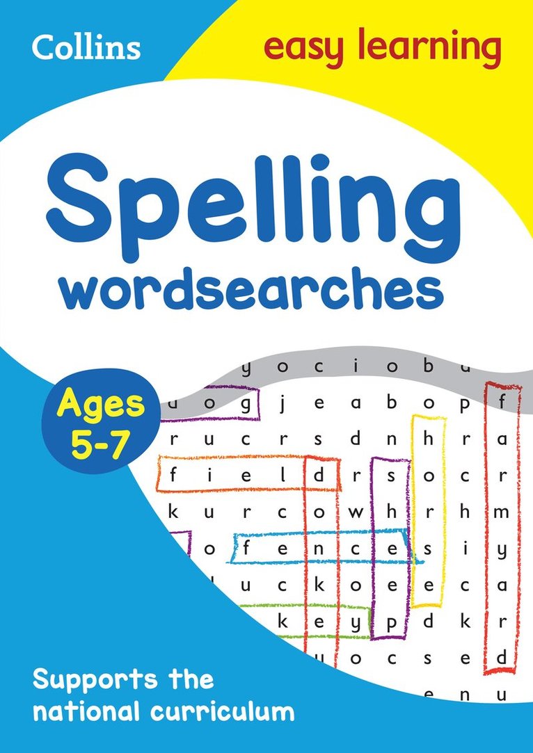 Spelling Word Searches Ages 5-7 1