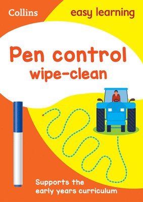 bokomslag Pen Control Age 3-5 Wipe Clean Activity Book