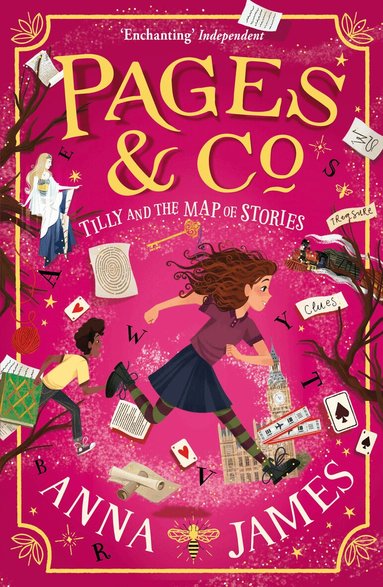 Anna James - Pages & Co.: Tilly and the Map of Stories, Häftad