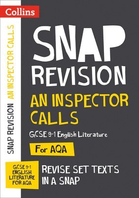 bokomslag An Inspector Calls: AQA GCSE 9-1 English Literature Text Guide