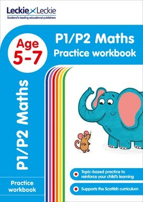 Leckie - P1/P2 Maths Practice Workbook, Häftad