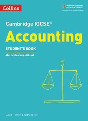Cambridge IGCSE Accounting Student's Book 1