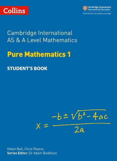bokomslag Cambridge International AS & A Level Mathematics Pure Mathematics 1 Student's Book