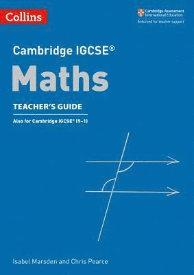 Collins Uk: Cambridge Igcse(r) Maths Teacher Guide, Häftad