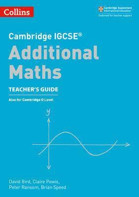 Collins Uk: Cambridge Igcse(r) Additional Maths Teacher Guid, Häftad