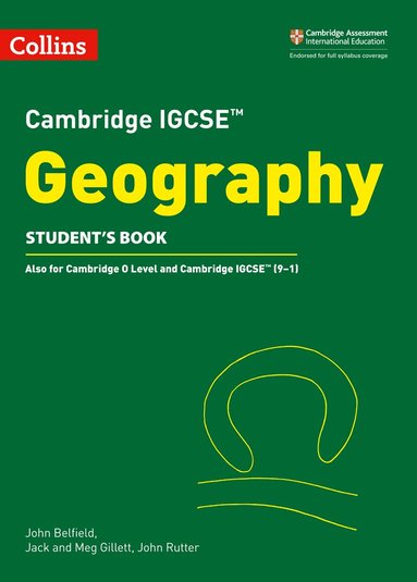 John Belfield, Jack Gillett, Meg Gillett, John Rutter - Cambridge IGCSE™ Geography Student's Book, Häftad