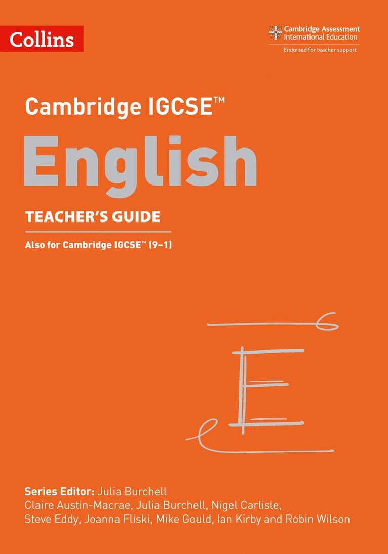 Cambridge IGCSE English Teachers Guide 1