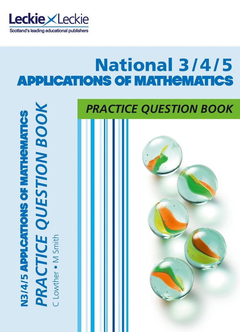 National 3/4/5 Applications of Maths 1