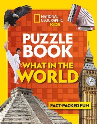 bokomslag Puzzle Book What in the World