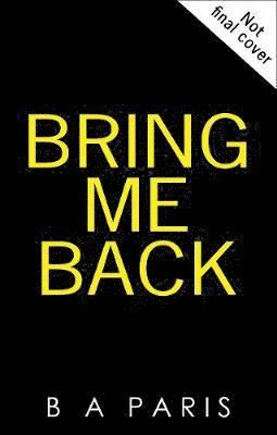 Bring Me Back 1