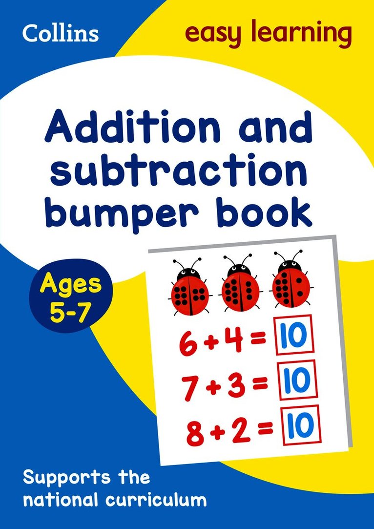 Collins Easy Learning - Addition and Subtraction Bumper Book Ages 5-7, Häftad