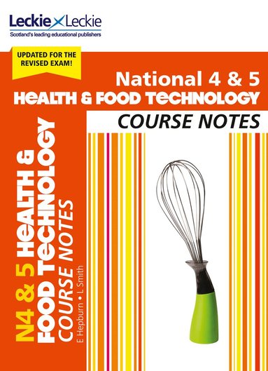 Edna Hepburn, Lynn Smith, Leckie - National 4/5 Health and Food Technology, Häftad