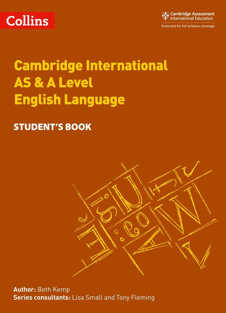 Cambridge International AS & A Level English Language Student's Book 1