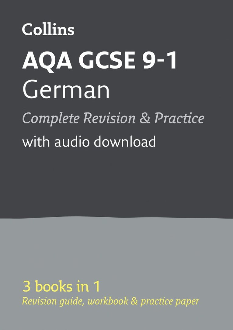 Collins GCSE, Oliver Gray, Keely Laycock, Amy Bates, Collins Gcse - AQA GCSE 9-1 German All-in-One Complete Revision and Practice, Häftad