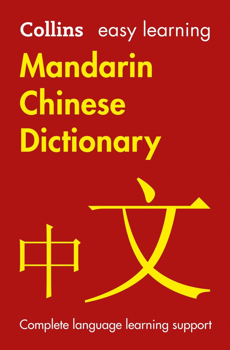 Collins Dictionaries - Easy Learning Mandarin Chinese Dictionary, Häftad
