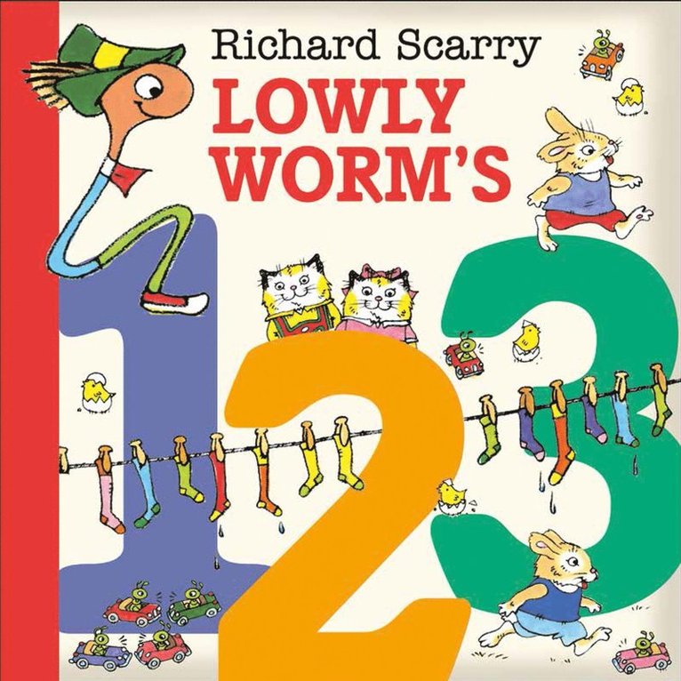 Richard Scarry - Lowly Worm’s 123, Kartonnage