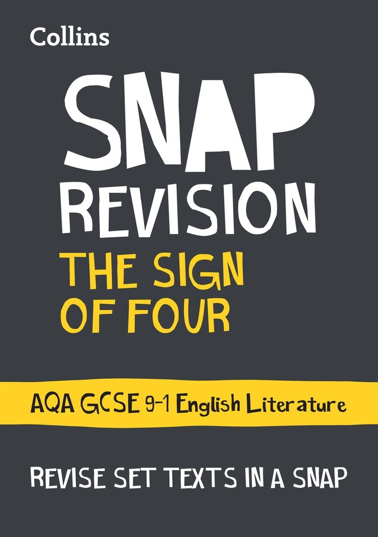 Collins GCSE - Sign of Four: AQA GCSE 9-1 English Literature Text Guide, Häftad