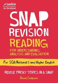 bokomslag National 5/Higher English Revision: Reading for Understanding, Analysis and Evaluation