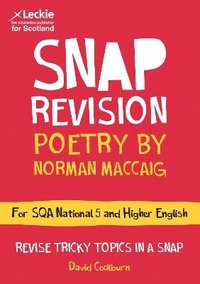 bokomslag National 5/Higher English Revision: Poetry by Norman MacCaig