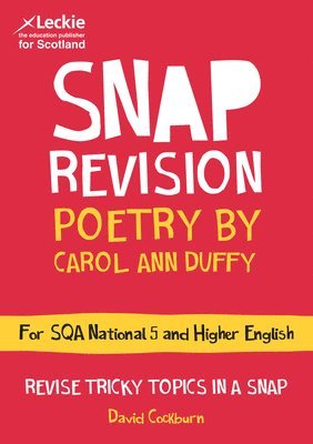 bokomslag National 5/Higher English Revision: Poetry by Carol Ann Duffy