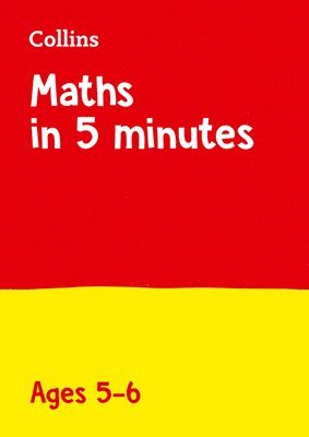 bokomslag Maths in 5 Minutes a Day Age 5-6