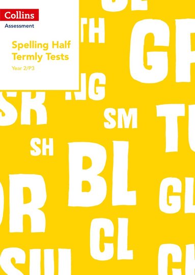 bokomslag Year 2/P3 Spelling Half Termly Tests