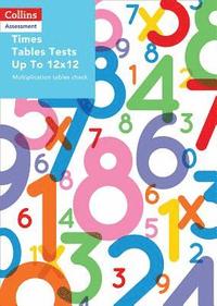 bokomslag Times Tables Tests Up to 12x12: Multiplication Tables Check