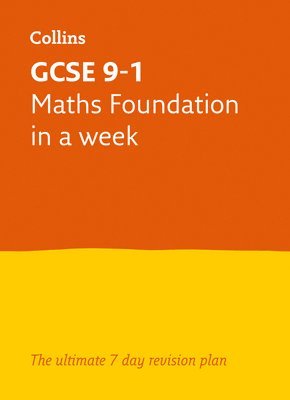 GCSE 9-1 Maths Foundation In A Week 1