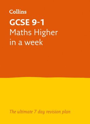 GCSE 9-1 Maths Higher In A Week 1