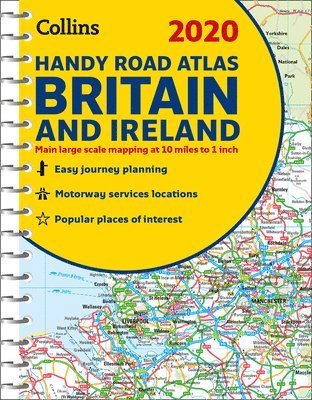 2020 Collins Handy Road Atlas Britain and Ireland 1
