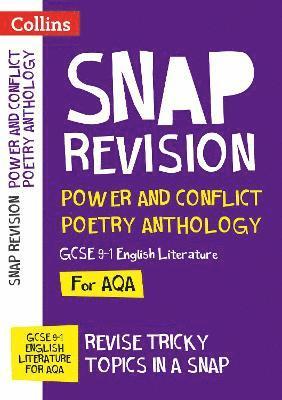 bokomslag AQA Poetry Anthology Power and Conflict Revision Guide