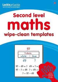 bokomslag Second Level Wipe-Clean Maths Templates for CfE Primary Maths