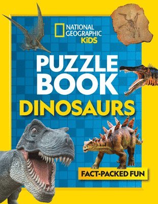 National Geographic Kids - Puzzle Book Dinosaurs, Häftad