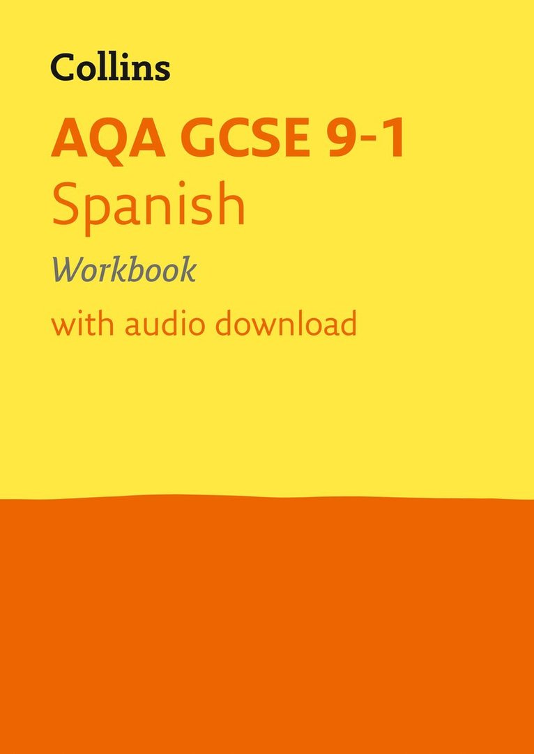 Collins GCSE - AQA GCSE 9-1 Spanish Workbook, Häftad