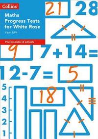 bokomslag Year 3/P4 Maths Progress Tests for White Rose
