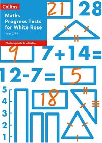 bokomslag Year 3/P4 Maths Progress Tests for White Rose