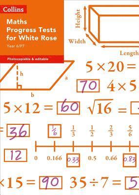 Year 6/P7 Maths Progress Tests for White Rose 1