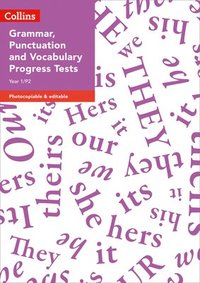 bokomslag Year 1/P2 Grammar, Punctuation and Vocabulary Progress Tests