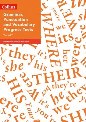 bokomslag Year 6/P7 Grammar, Punctuation and Vocabulary Progress Tests