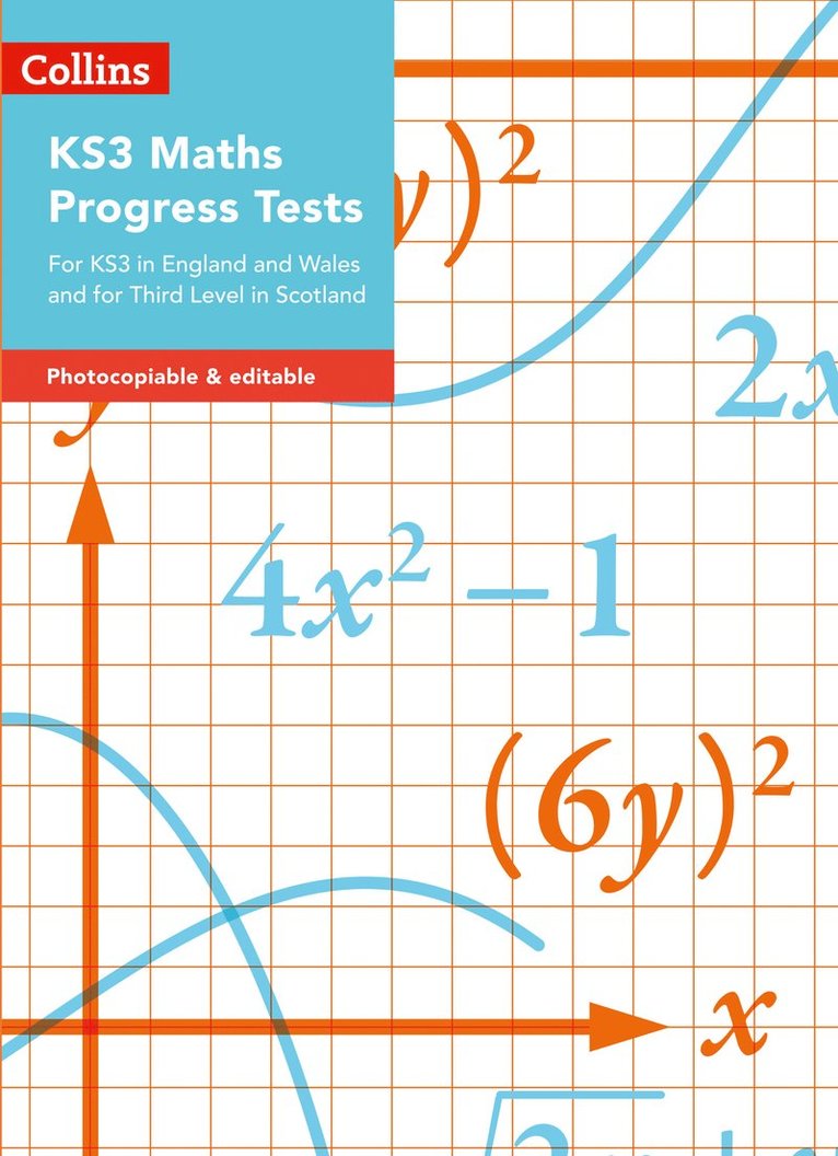 Chris Pearce - KS3 Maths Progress Tests, Häftad