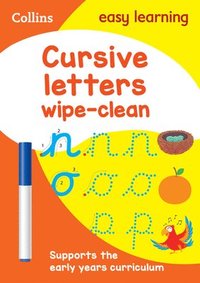 bokomslag Cursive Letters Age 3-5 Wipe Clean Activity Book