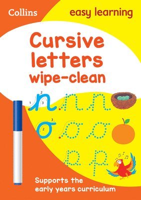 bokomslag Cursive Letters Age 3-5 Wipe Clean Activity Book