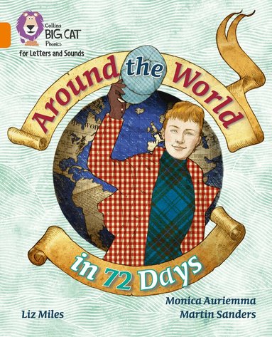 Liz Miles - Around the World in 72 Days, Häftad